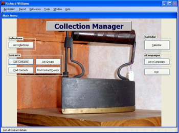 Collection Manager screenshot