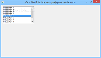 Collection of C++ Examples screenshot 3
