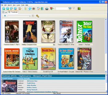 Collectorz.com Comic Collector screenshot 2