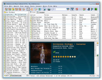 Collectorz.com Music Collector screenshot