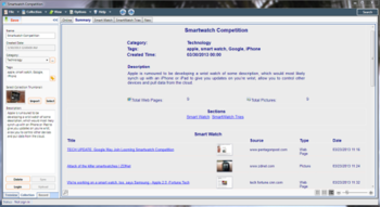 CollectSearch screenshot