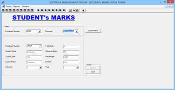 College Management System  screenshot 3