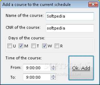 College Schedule Maker screenshot 2