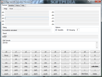 College Scientific Calculator 27 screenshot