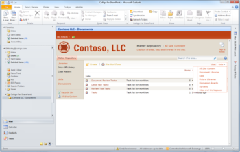 Colligo Contributor File Manager  screenshot