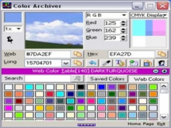 Color Archiver Portable screenshot