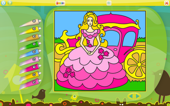 Color by Numbers - Princesses screenshot