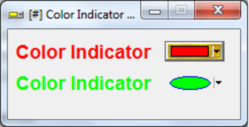 Color Indicator ActiveX Control screenshot