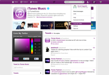 Color My Twitter screenshot