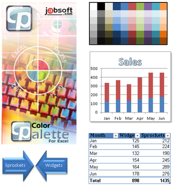 Color Palette for Excel screenshot 3