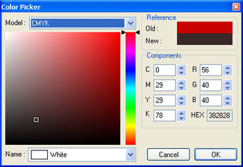 Color Picker ActiveX Control screenshot