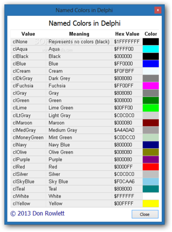 Color Picker Plugin for Notepad++ screenshot 3