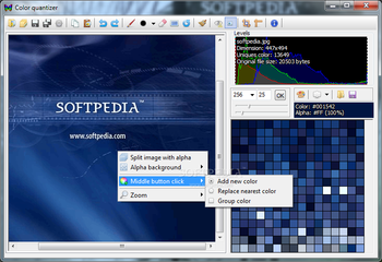 Color quantizer screenshot 4