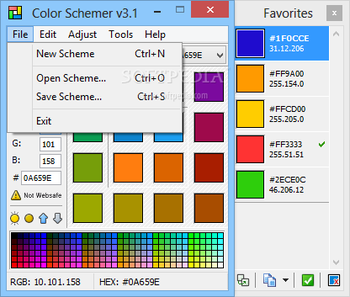 Color Schemer screenshot 2