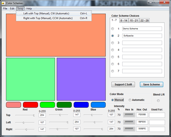 Color Schemes screenshot 2
