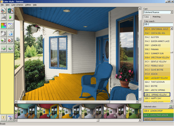 Color Style Studio (paint color schemes) screenshot 2