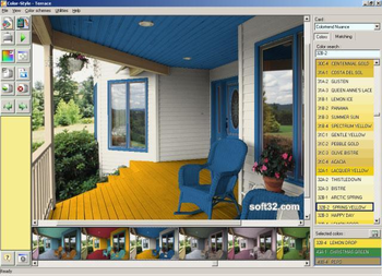 Color Style Studio (paint color schemes) screenshot 3