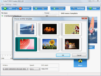 Color7 DVD Creator screenshot 2