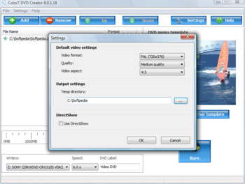 Color7 DVD Creator screenshot 3