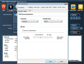 Color7 Video Converter screenshot 3