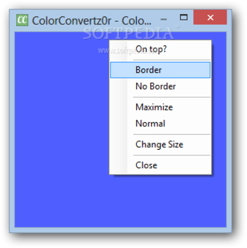 ColorConvertz0r screenshot 2