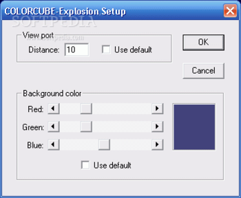 COLORCUBE Explode Screensaver screenshot 2