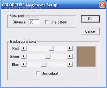 COLORCUBE Magic Axes Screensaver screenshot 2