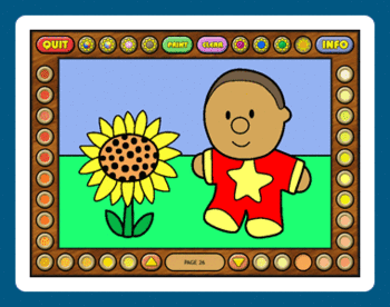 Coloring Book 13: Kids Stuff screenshot 3