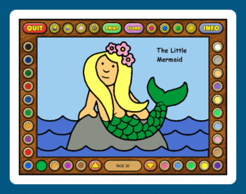 Coloring Book 8: Fairy Tales screenshot 2