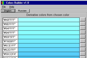 Colors Builder screenshot 2