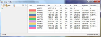 Colors Finder screenshot