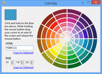 ColorSpy screenshot