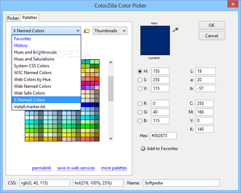 ColorZilla screenshot 7