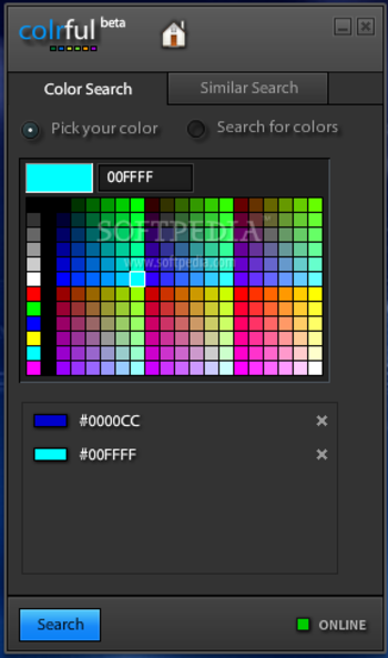 colrful screenshot