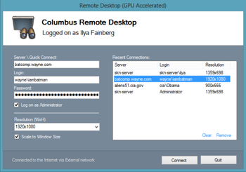 Columbus Remote Desktop screenshot 2