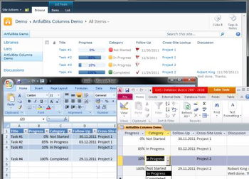 Column Data Adapter screenshot