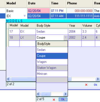 Columns .NET assembly for DataGridView screenshot