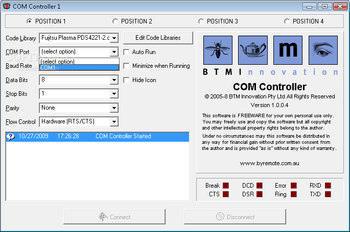 COM Controller screenshot 2