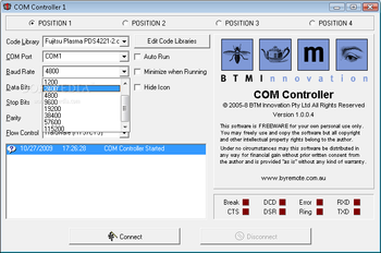 COM Controller screenshot 3