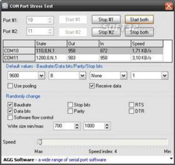 COM Port Stress Test screenshot 2