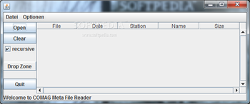 Comag Meta File Reader screenshot