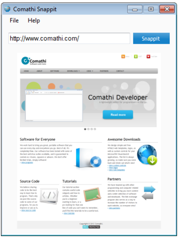 Comathi Snappit screenshot 2