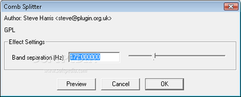 Comb Splitter screenshot