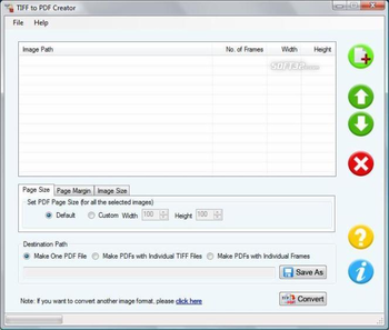 Combine Multiple TIFF Files into One PDF screenshot 3