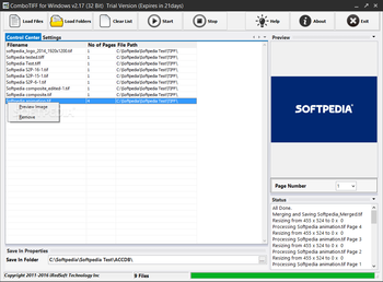 ComboTIFF for Windows screenshot