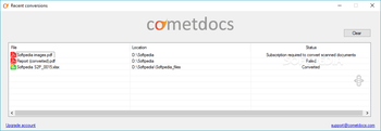 Cometdocs screenshot 3