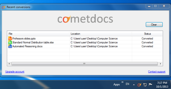 Cometdocs Desktop screenshot 2