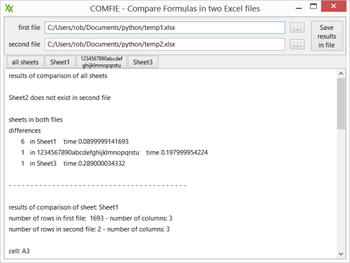Comfie screenshot 2