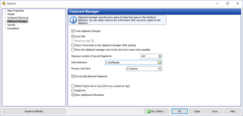 Comfort Clipboard Lite screenshot 6