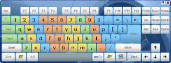 Comfort On-Screen Keyboard Lite screenshot 2